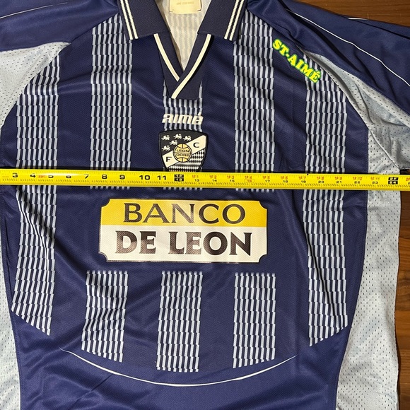 Aime Leon Dore Team Leon Soccer Jersey in Royal Blue SS24 Men’s Size XL - Picture 8 of 12
